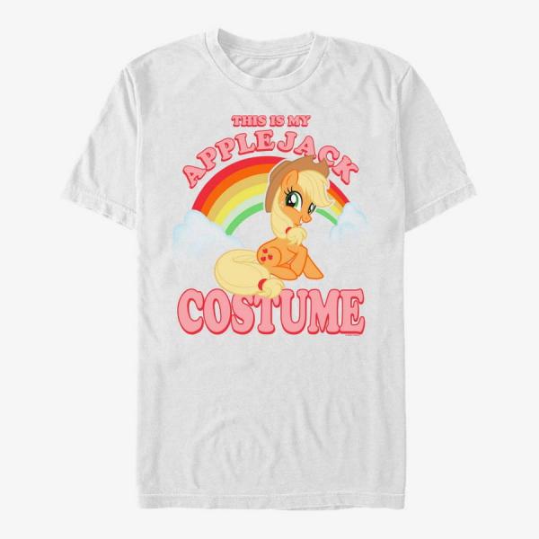 Tričko Merch Hasbro Vault My Little Pony - Applejack Costume Unisex T-Shirt White M