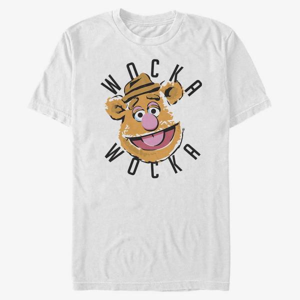 Queens Disney Classics Muppets - Wocka Wocka Unisex T-Shirt White