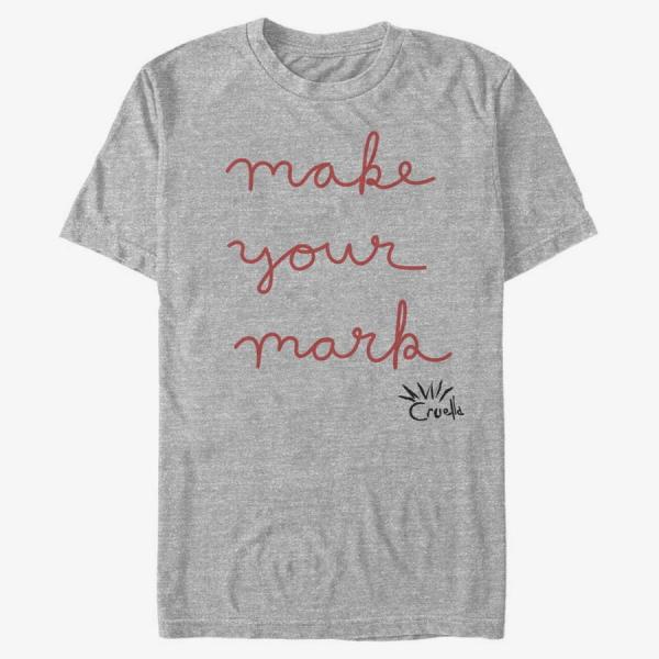 Queens Disney Classics DNCA - MAKE YOUR MARK Unisex T-Shirt Heather Grey