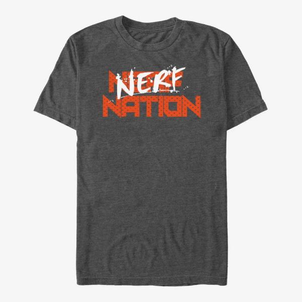 Queens Hasbro Vault Nerf - Splatter Nerf Unisex T-Shirt Dark Heather Grey