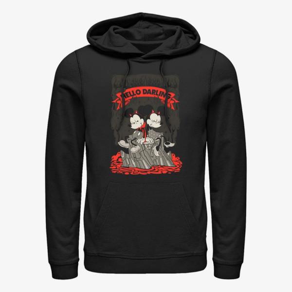 Mikina Merch Disney Classics Mickey & Friends - Mickey Hello Darling Unisex Hoodie Black S
