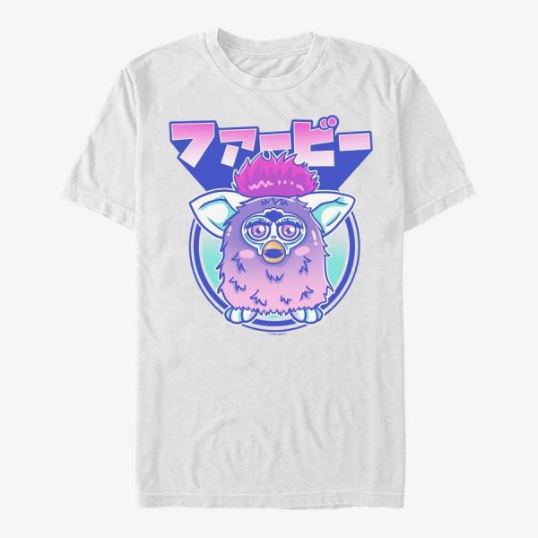 Tričko Merch Hasbro Vault Furby - Kanji Furby Unisex T-Shirt White XL