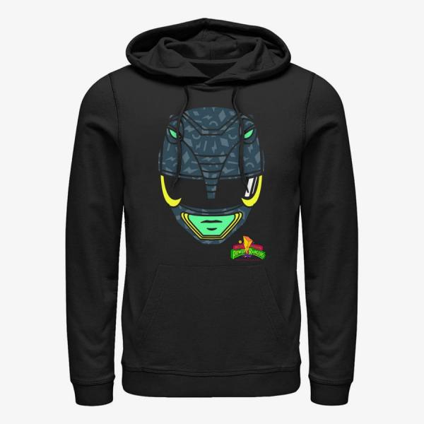 Queens Hasbro Vault Power Rangers - Big Face Black Unisex Hoodie Black