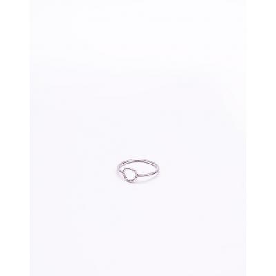 Timi Small Circle Ring silver finishing