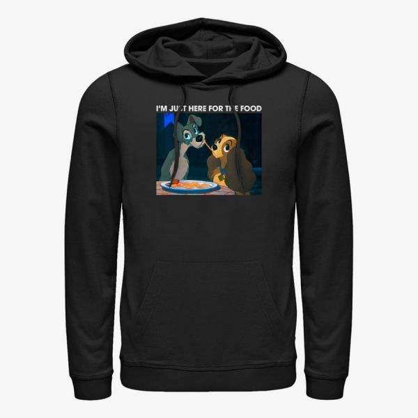 Queens Disney Classics Lady & The Tramp - Lady Tramp Meme Unisex Hoodie Black