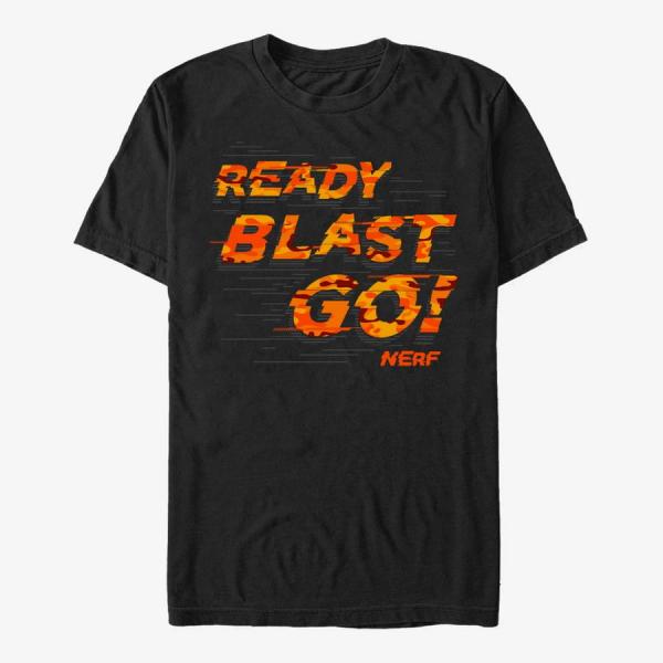Queens Hasbro Vault Nerf - Ready Blast Go Unisex T-Shirt Black