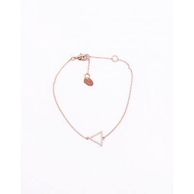 Timi Small Triangle Bracelet gold plated