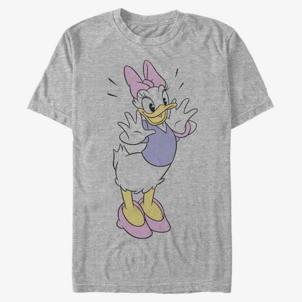 Queens Disney Classics Mickey Classic - Classic Vintage Daisy Unisex T-Shirt Heather Grey
