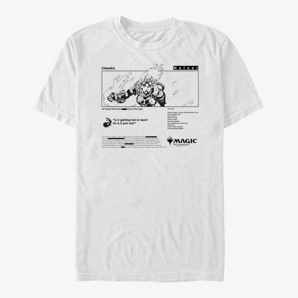 Queens Magic: The Gathering - Chandra Bio Unisex T-Shirt White