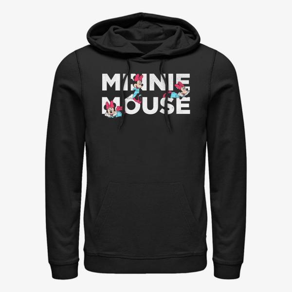 Queens Disney Classics Mickey Classic - Minnie Stack Unisex Hoodie Black