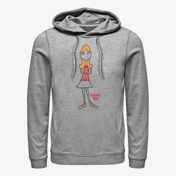 Queens Disney Classics Phineas And Ferb - Candace Unisex Hoodie Heather Grey