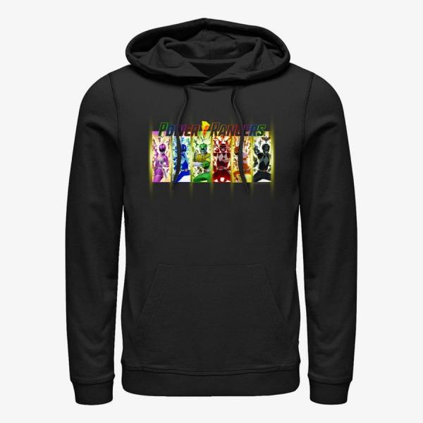 Queens Hasbro Vault Power Rangers - Ranger Box Up Unisex Hoodie Black