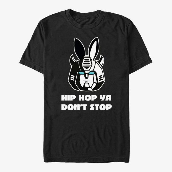 Tričko Merch Hasbro Vault Transformers - Hip Hop Stop Unisex T-Shirt Black S