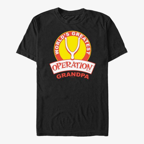 Queens Hasbro Operation - Operation Grandpa Unisex T-Shirt Black