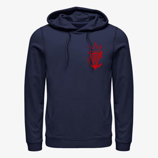 Queens Disney Classics DNCA - Cruella Emblem Unisex Hoodie Navy Blue