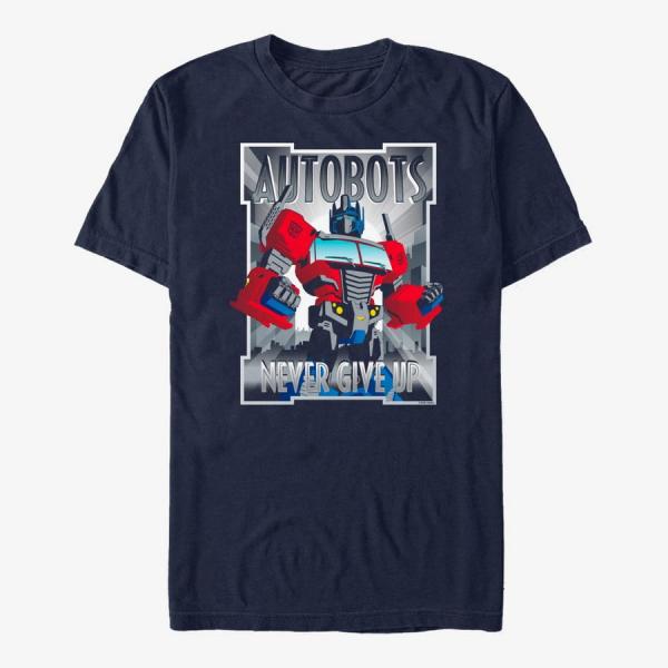 Tričko Merch Hasbro Vault Transformers - Prime Deco Unisex T-Shirt Navy Blue S