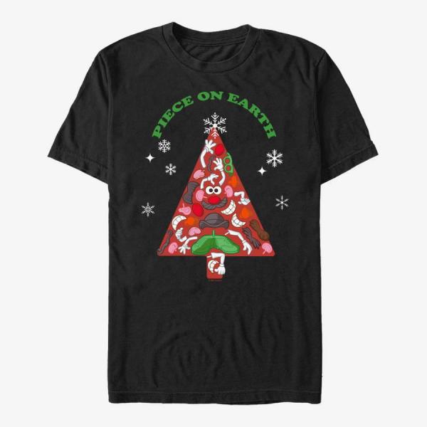 Tričko Merch Hasbro Vault Mr. Potato Head - Piece On Earth Unisex T-Shirt Black S