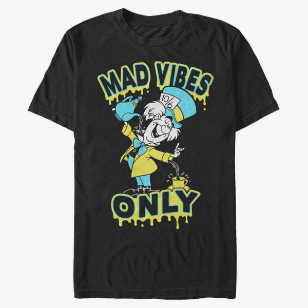 Tričko Merch Disney Classics Alice In Wonderland - Spill It Hatter Unisex T-Shirt Black S