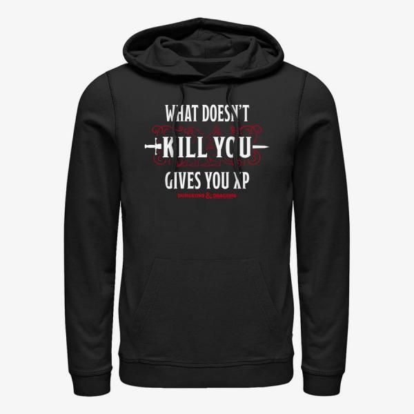 Queens Hasbro Dungeons & Dragons - Get XP Stack Unisex Hoodie Black
