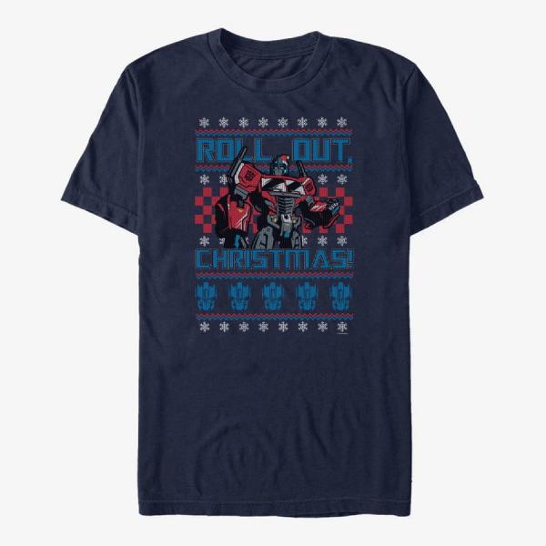 Queens Hasbro Vault Transformers - Optimus Sweater Unisex T-Shirt Navy Blue