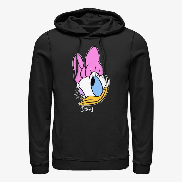 Mikina Merch Disney Classics Mickey Classic - Daisy Big Face Unisex Hoodie Black S