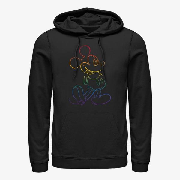 Queens Disney Classics Mickey Mouse - Big Pride Unisex Hoodie Black