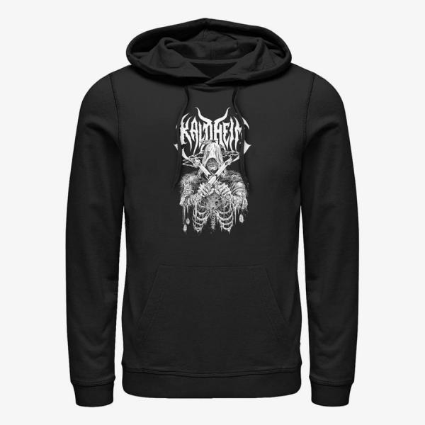Mikina Merch Magic: The Gathering - Kaldheim Skeleton Unisex Hoodie Black XXXL