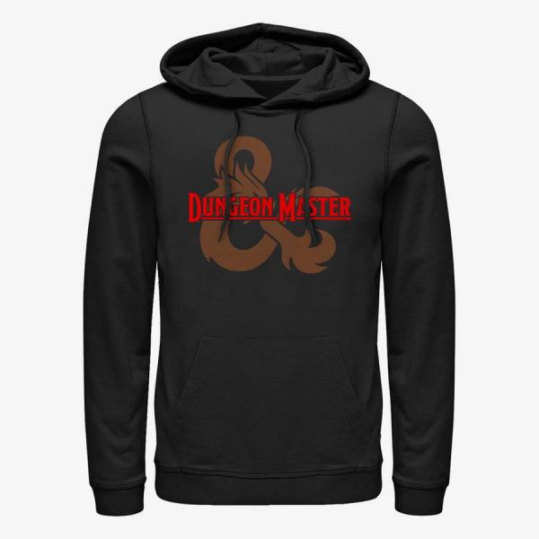 Mikina Merch Dungeons & Dragons - Dungeon Master Emblem Unisex Hoodie Black S