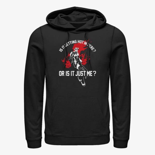 Mikina Merch Magic: The Gathering - Chandra Started It Unisex Hoodie Black L