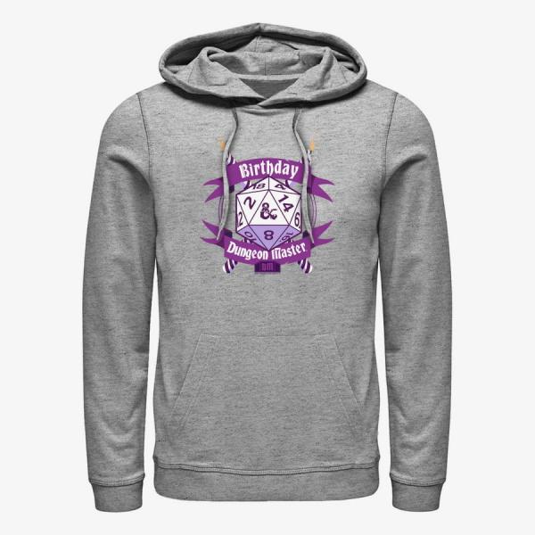 Queens Dungeons & Dragons - Birthday Dungeon Master Unisex Hoodie Heather Grey