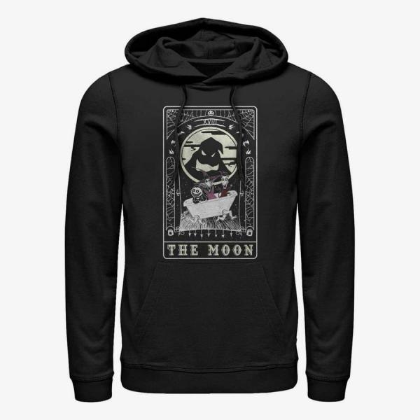 Queens Disney Classics Nightmare Before Christmas - THE MOON Unisex Hoodie Black
