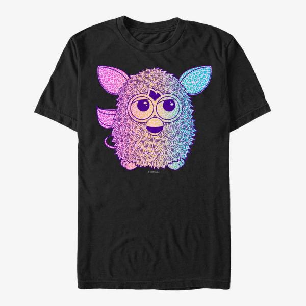 Tričko Merch Hasbro Vault Furby - Wild Furby Unisex T-Shirt Black S
