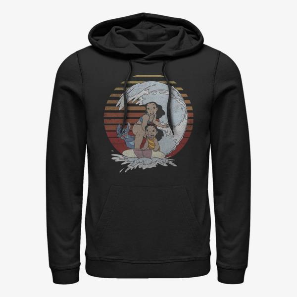 Queens Disney Classics Lilo & Stitch - Groupt Shot Unisex Hoodie Black