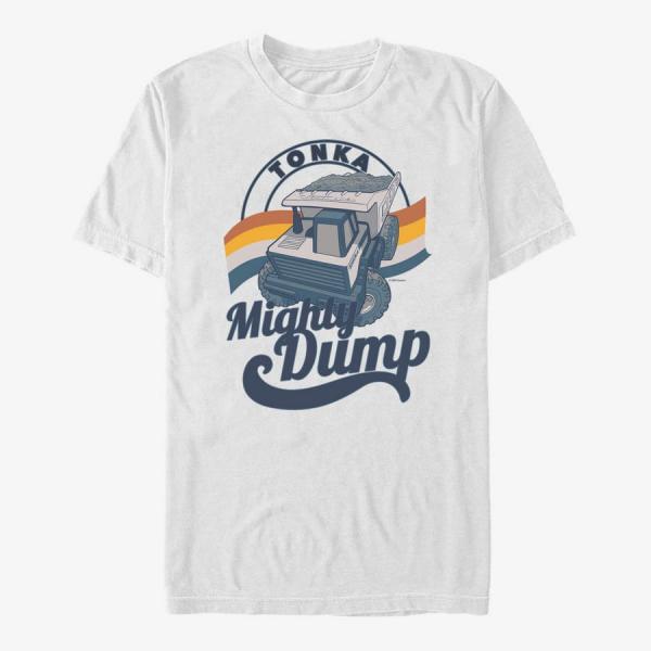 Tričko Merch Hasbro Vault Tonka - Mighty Dump Unisex T-Shirt White L