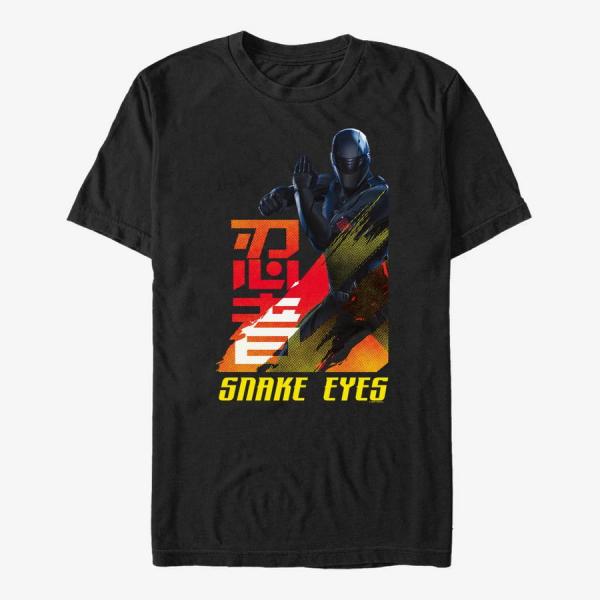 Tričko Merch Hasbro Vault Snake Eyes - Comic Tones Unisex T-Shirt Black S