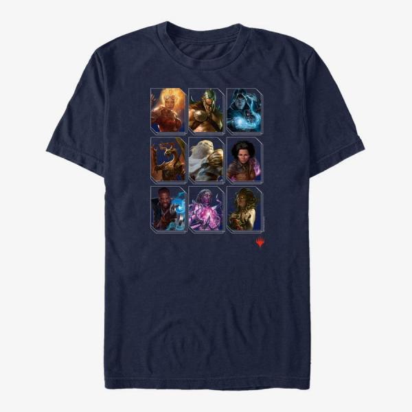 Tričko Merch Magic: The Gathering - Box Up Unisex T-Shirt Navy Blue M