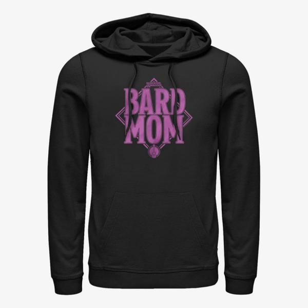 Queens Dungeons & Dragons - Mom Bard Unisex Hoodie Black