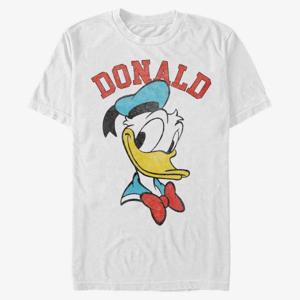 Tričko Merch Disney Classics Mickey Classic - DONALD Unisex T-Shirt White S