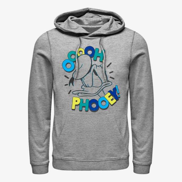 Mikina Merch Disney Classics Mickey Classic - Cartoon Phooey Unisex Hoodie Heather Grey XXL