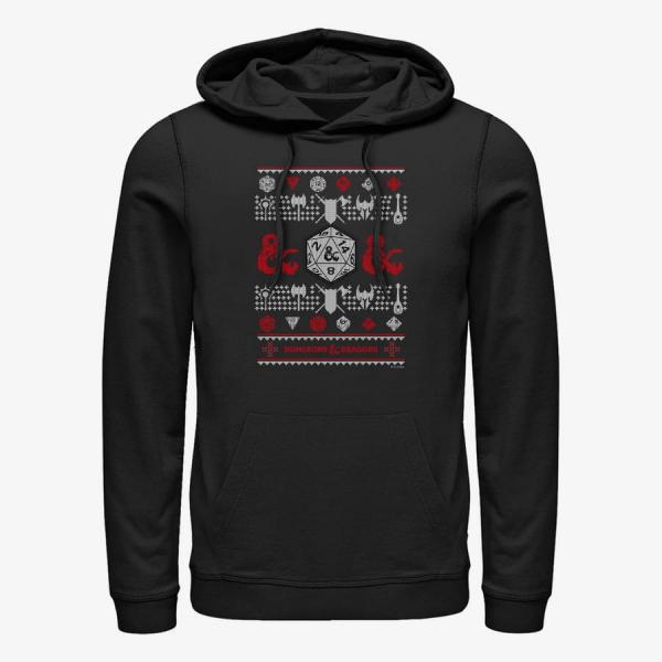 Queens Dungeons & Dragons - Dungeon Sweater Unisex Hoodie Black