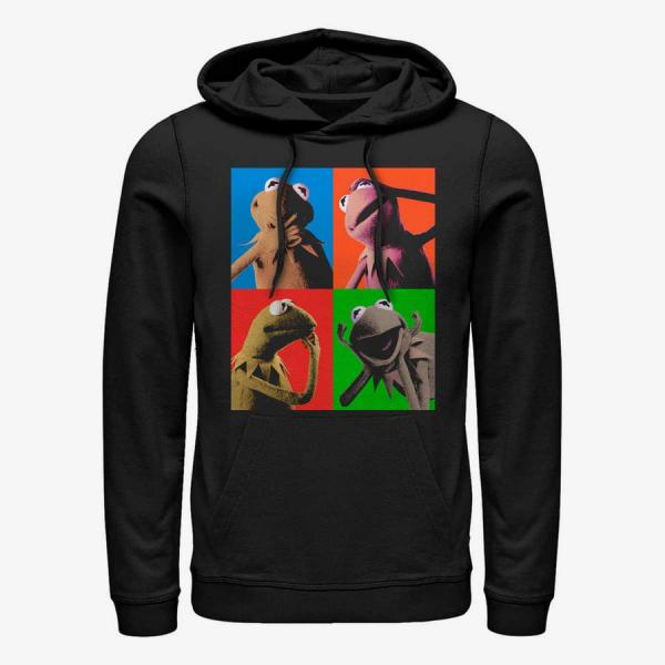 Queens Disney Classics Muppets - Kermit Pop Unisex Hoodie Black