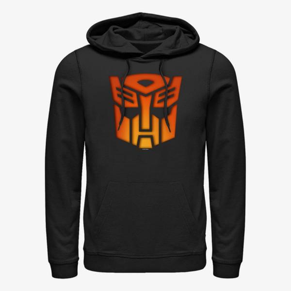 Queens Hasbro Vault Transformers - Autobot Glow Icon Unisex Hoodie Black