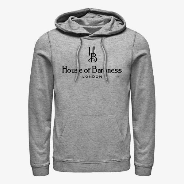 Queens Disney Classics DNCA - BARONESS SIMPLE Unisex Hoodie Heather Grey