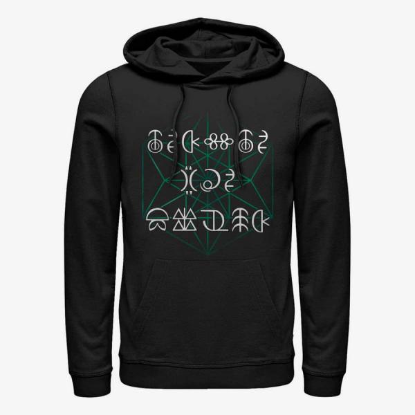 Queens Disney Classics Artemis Fowl - Decode The Magic Unisex Hoodie Black