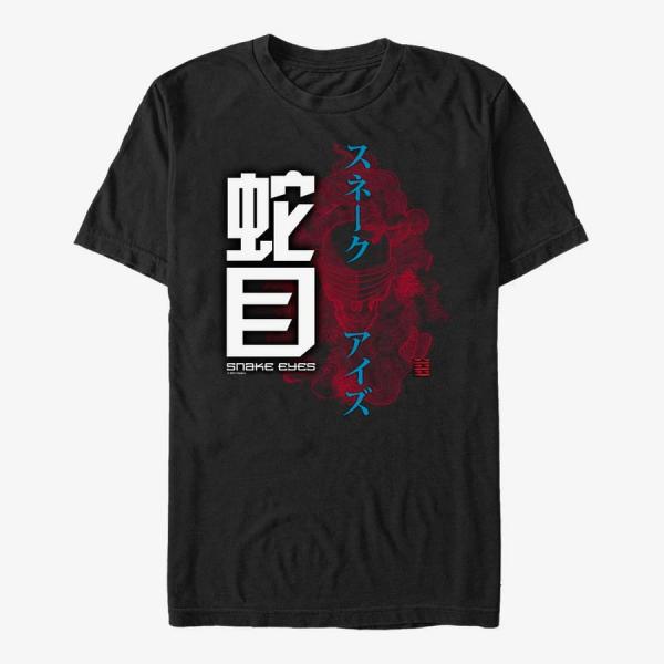 Tričko Merch Hasbro Vault Snake Eyes - Snake Eye Tattoo Unisex T-Shirt Black L