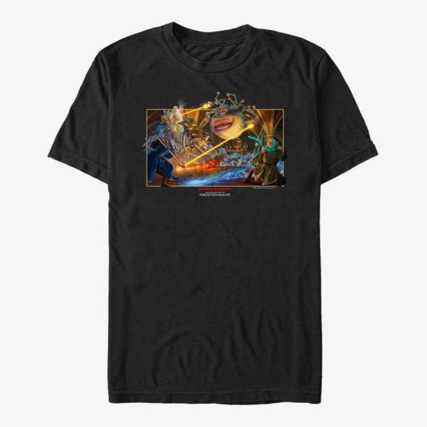 Queens Magic: The Gathering - Xanathar Fight Unisex T-Shirt Black