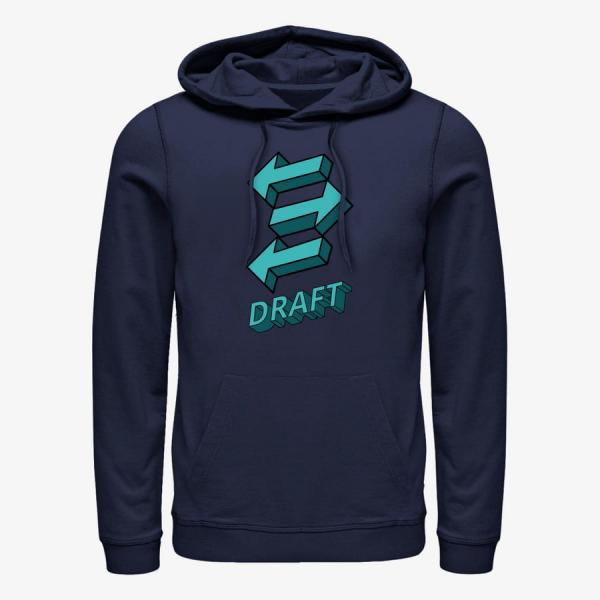 Mikina Merch Magic: The Gathering - Draft Unisex Hoodie Navy Blue S