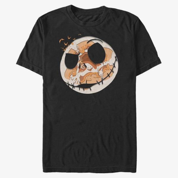 Queens Disney Classics Nightmare Before Christmas - Paper Halloween Unisex T-Shirt Black