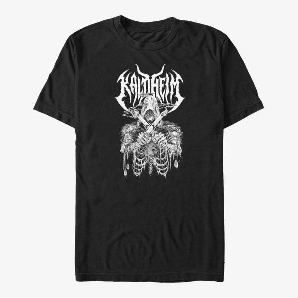 Tričko Merch Magic: The Gathering - Kaldheim Skeleton Unisex T-Shirt Black S