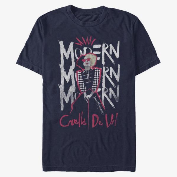 Queens Disney Classics DNCA - MODERN MASTERPIECE Unisex T-Shirt Navy Blue